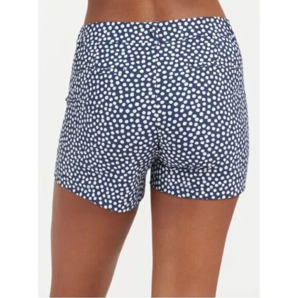 Spanx 50212R Women Sz XS Sunshine Shorts 6" Navy Painted Dot - Picture 10 of 15